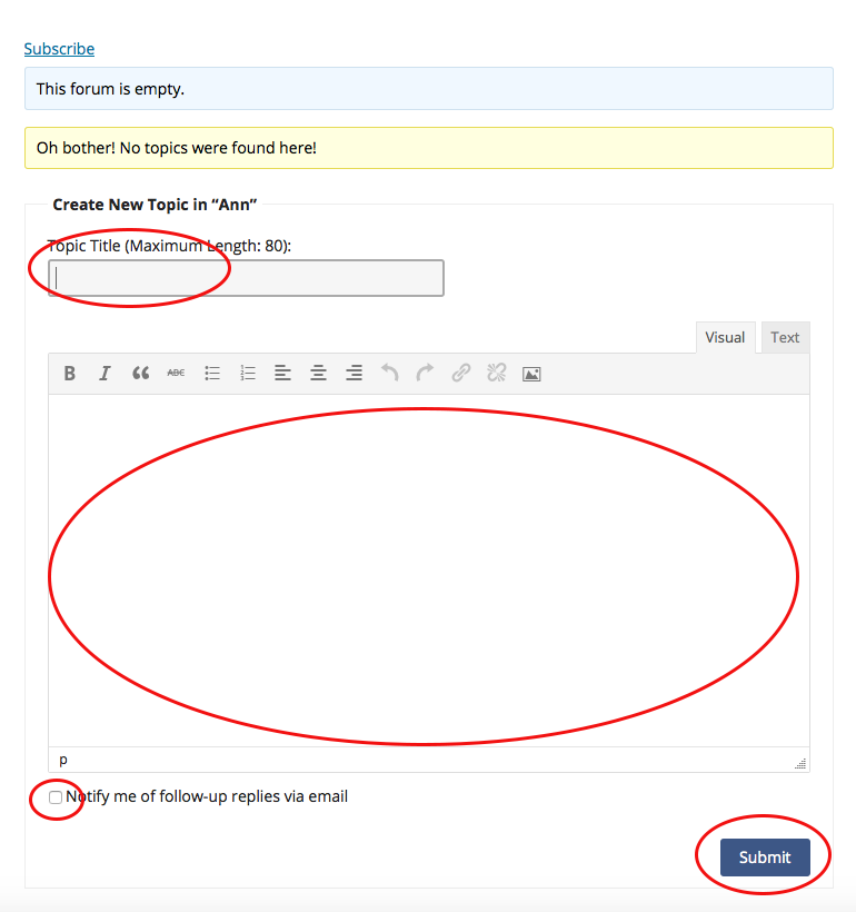 add topic info